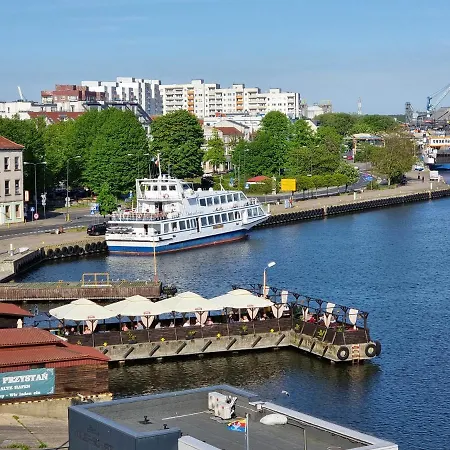 شقة Visit Baltic - Z Widokiem, Przy Porcie *